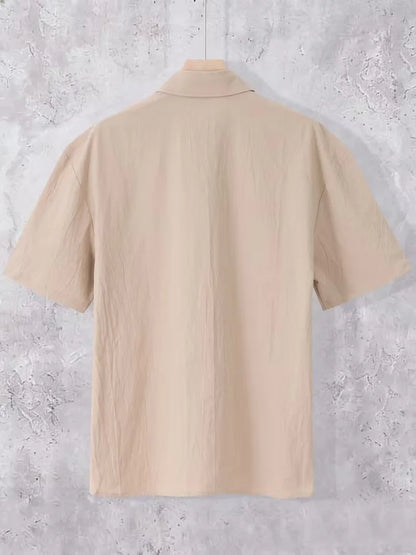 Short Sleeve Shirt with Long Trousers