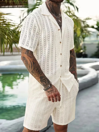 Summer Clothing Set with Short Sleeves