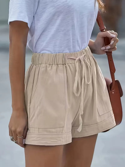 Shorts with Elastic Waistband