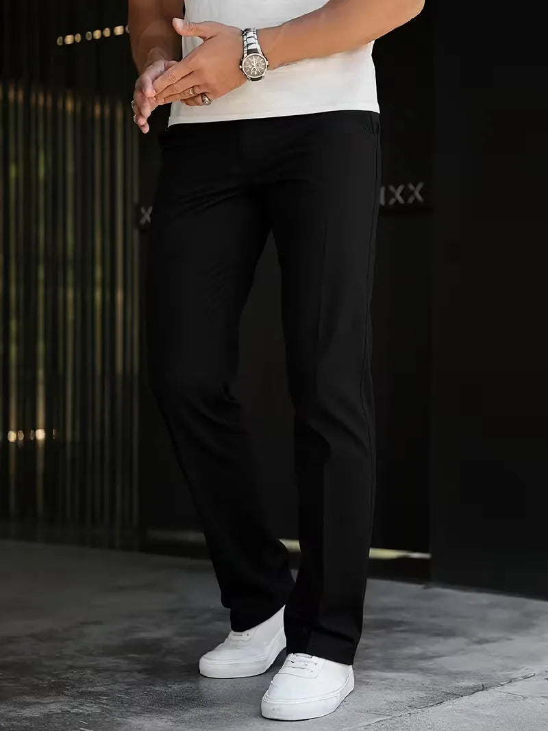 Straight Leg Trousers