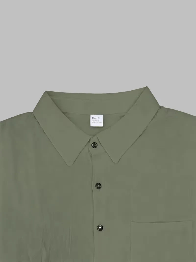 Summer Clothing Set with V-Neck