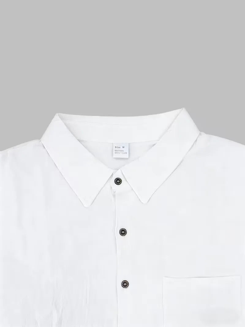 Summer Clothing Set with V-Neck