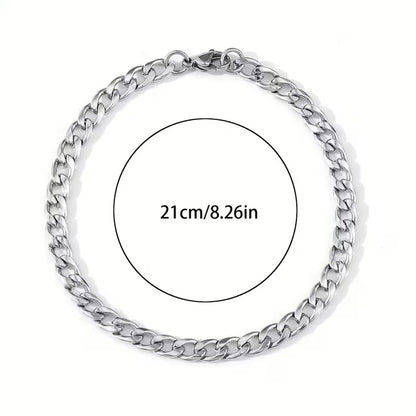 Minimalist Steel Bracelet