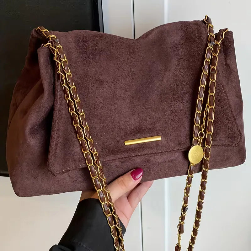 Shoulder Bag with Chain Strap