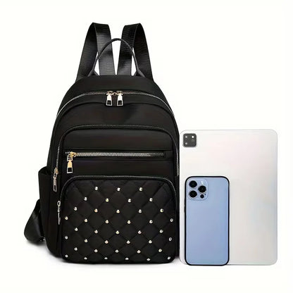 Quilted Front Backpack