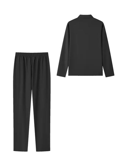 Bomber Jacket with Button Closure and Chest Pockets