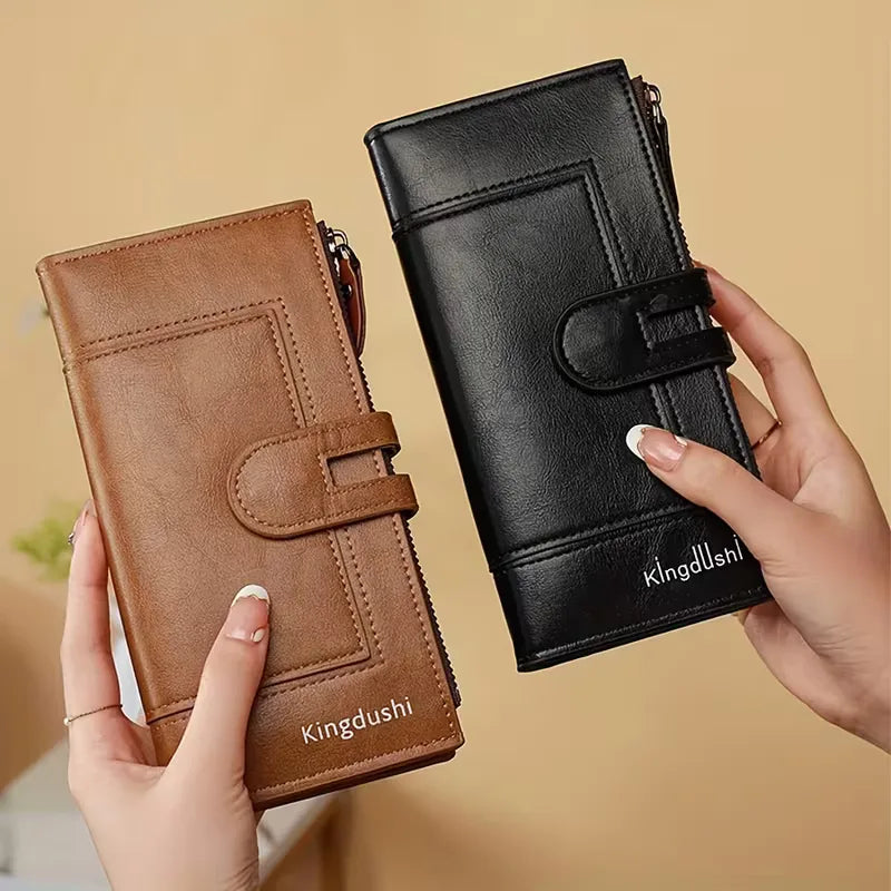 Wallet with Double Zip