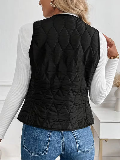 Bodywarmer with Button Closure