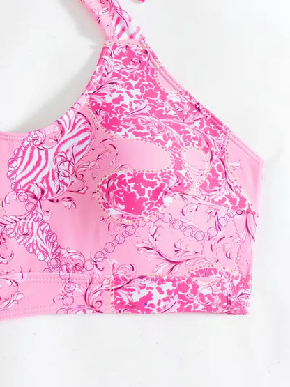 Cover-up with Halter Neck and Shorts