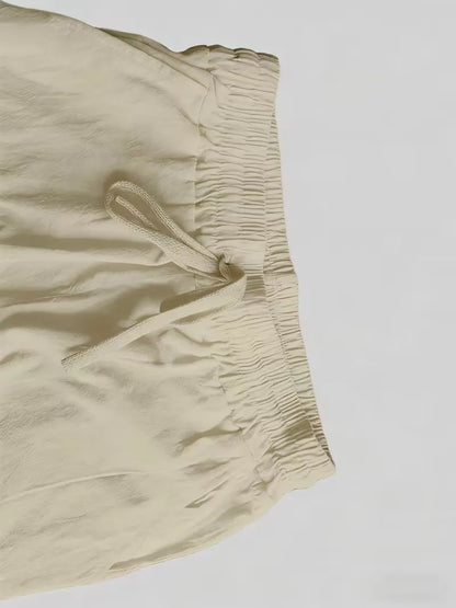 Summer Clothing Set with V-Neck