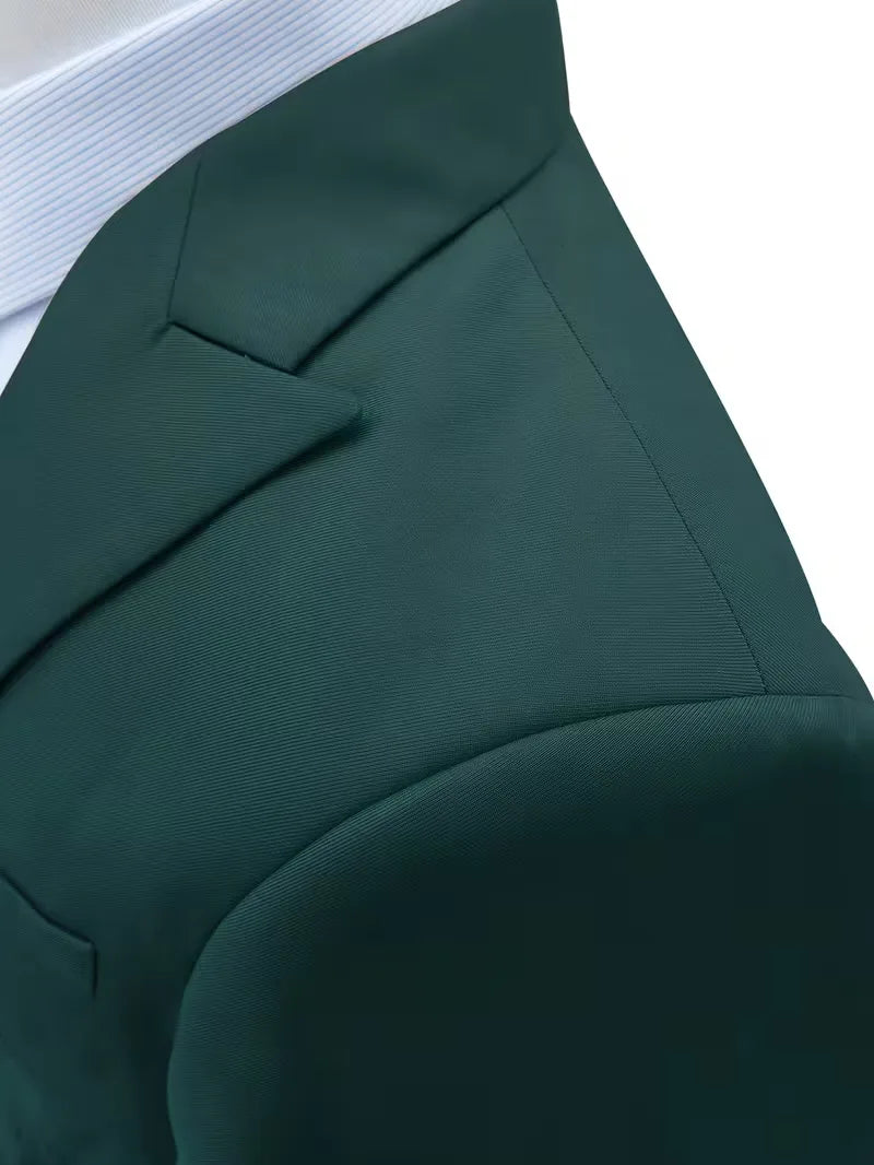 Three-Piece Slim Fit Suit