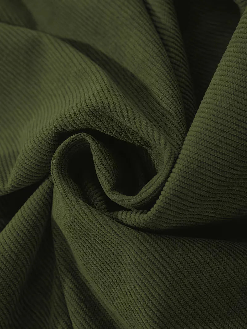 Casual shirt with ribbed texture