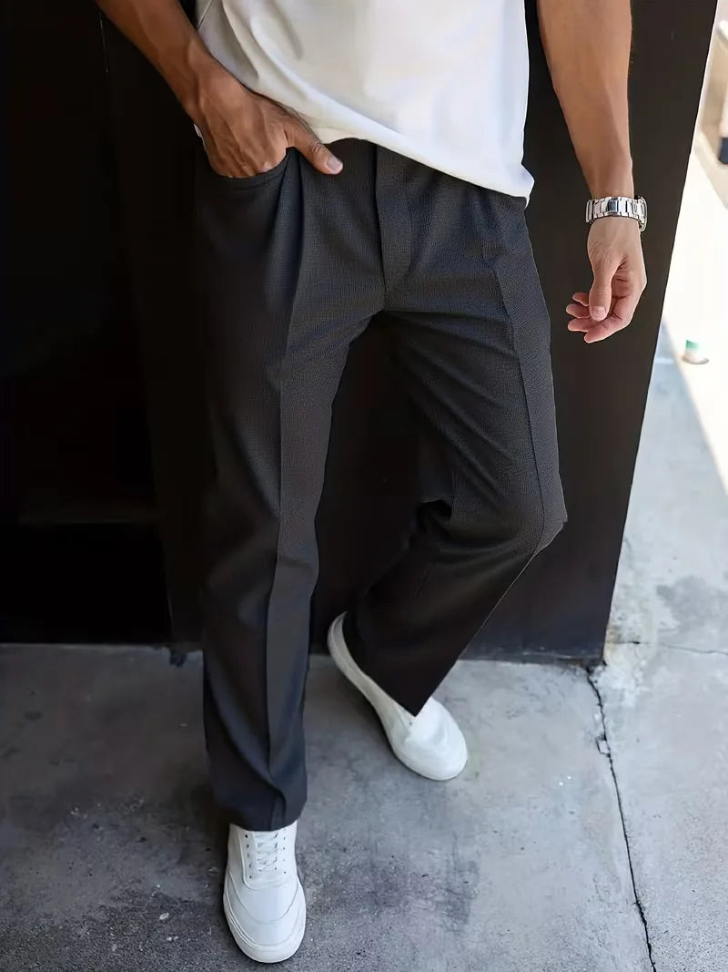Straight Leg Trousers