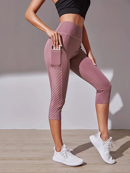 High-Waisted Capri Leggings