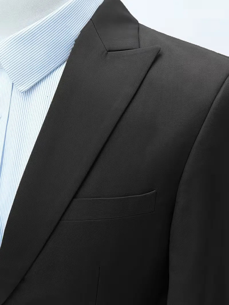 Three-Piece Slim Fit Suit