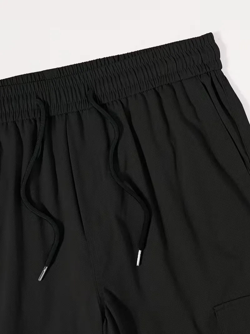 Cargo trousers with flap pockets