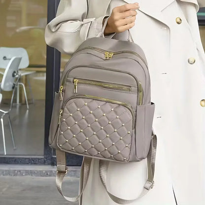 Quilted Front Backpack