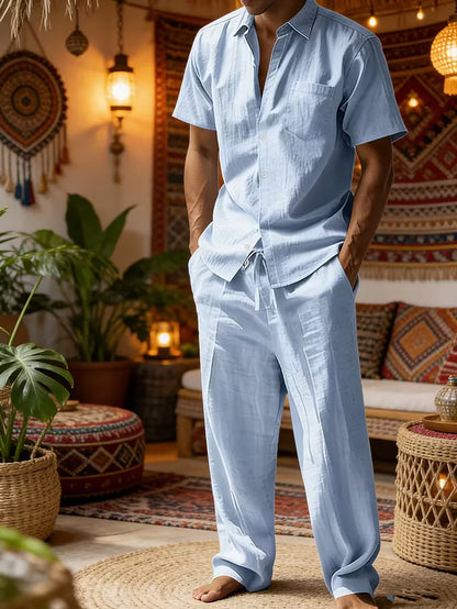 Summer Casual Clothing Set for Men
