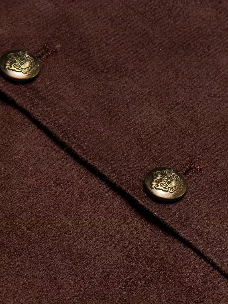 Waistcoat with V-neck and Buttons