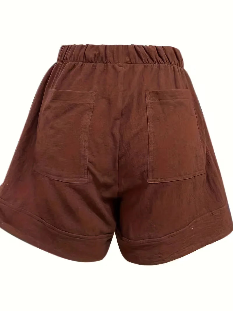 Shorts with Elastic Waistband