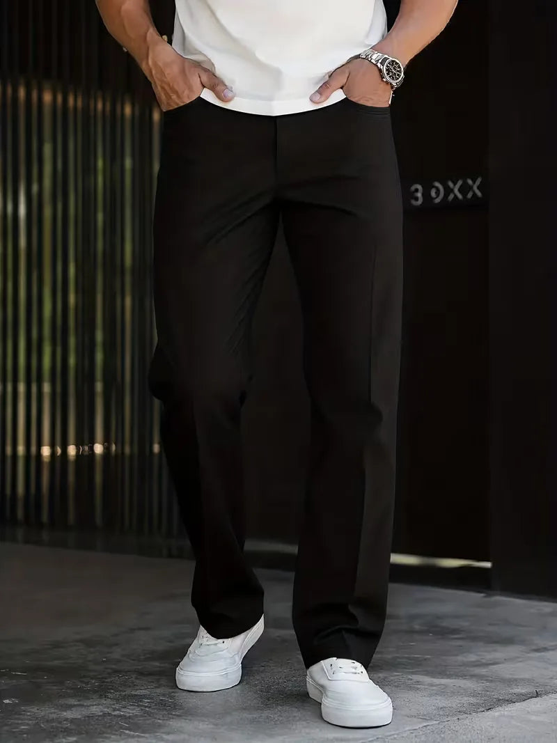 Straight Leg Trousers