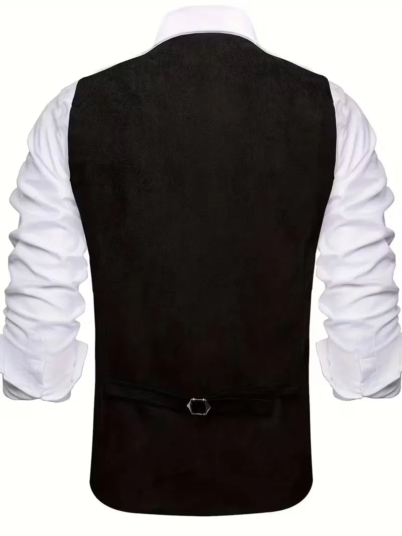 Waistcoat with V-neck and Buttons