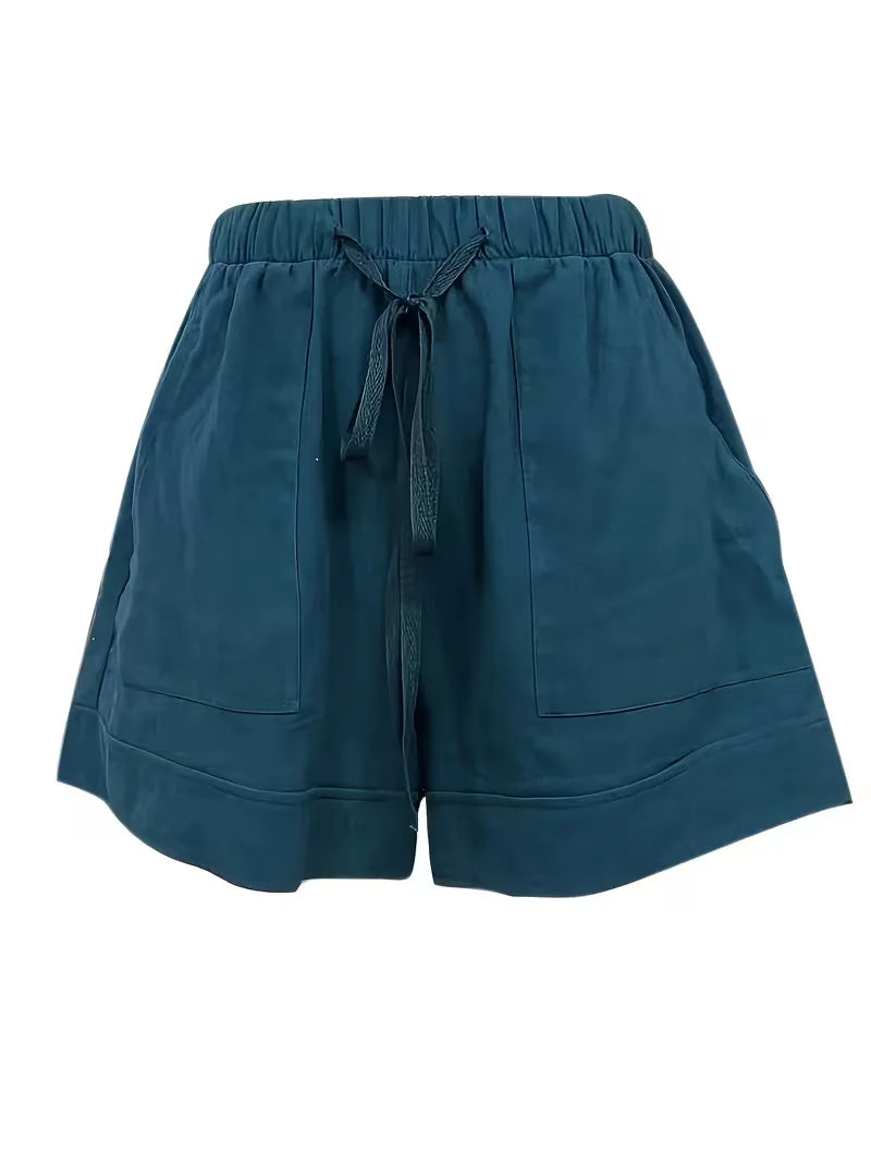 Shorts with Elastic Waistband