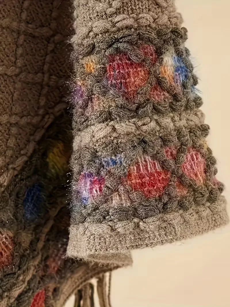 Oversized V-neck Jumper