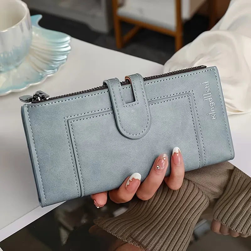 Wallet with Double Zip