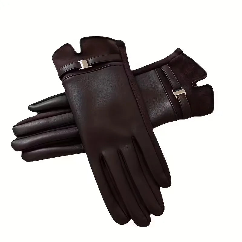 Winter gloves with touchscreen function