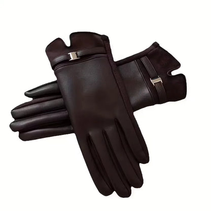 Winter gloves with touchscreen function