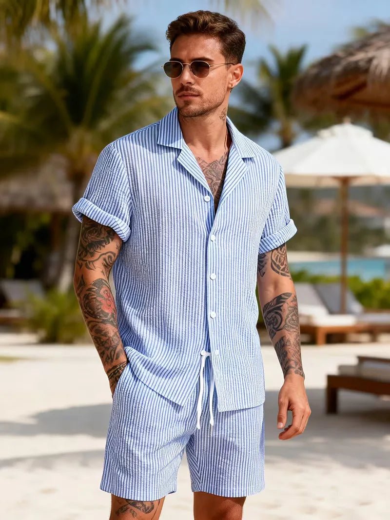 Summer Clothing Set with Short Sleeves