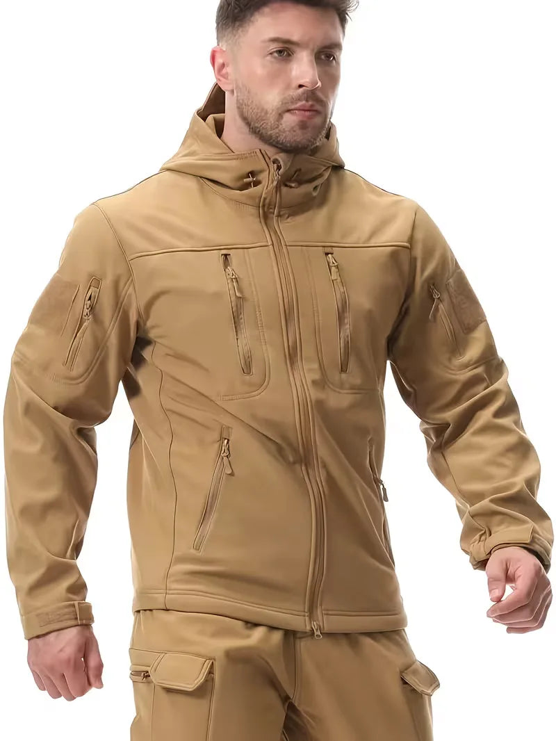 Parka with fleece lining