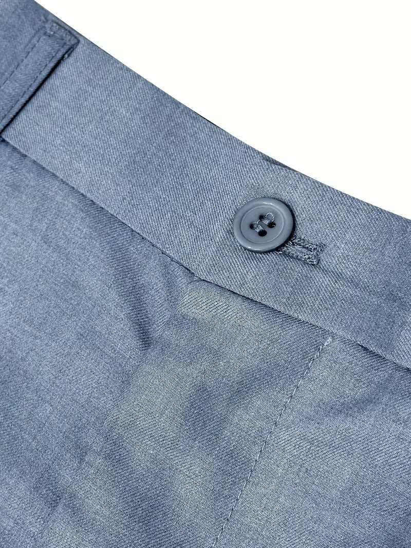 Three-piece slim fit suit