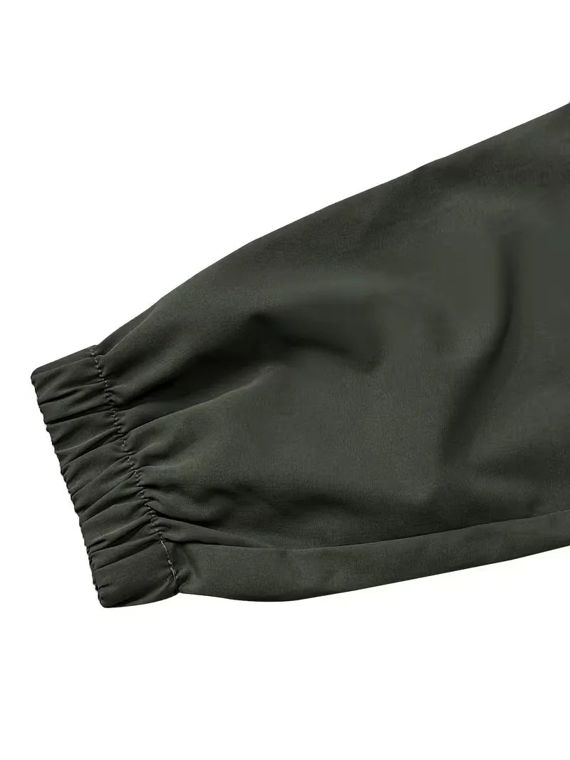 Cargo trousers with tapered leg
