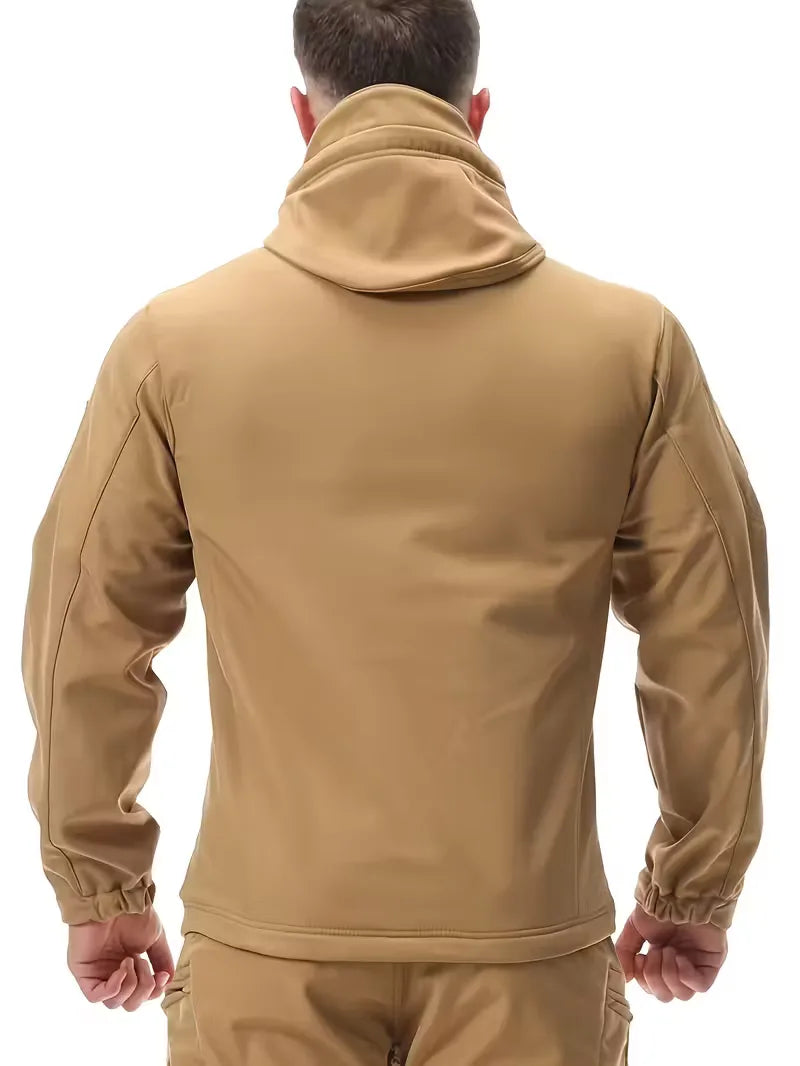 Parka with fleece lining