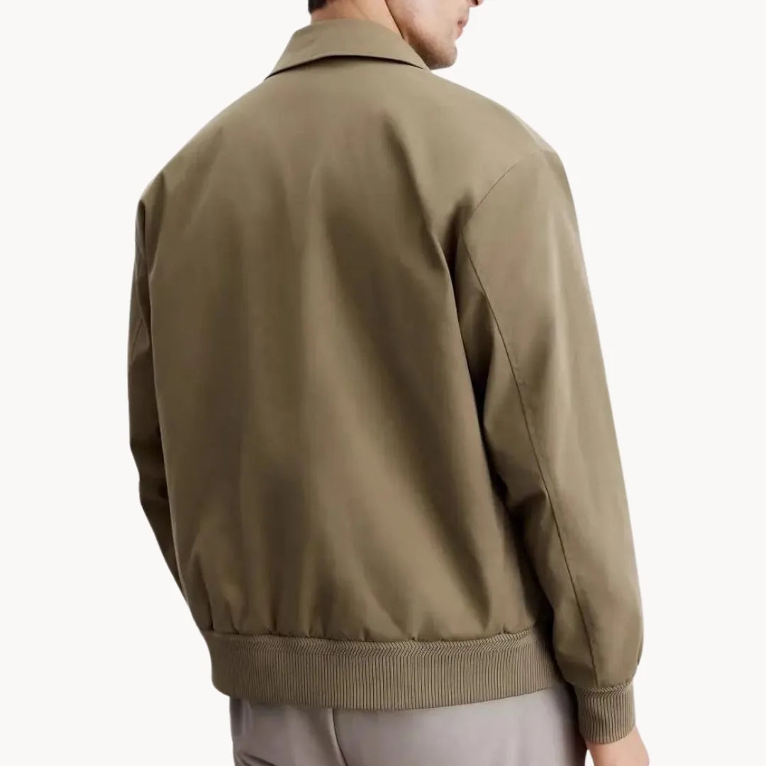 Hugo | Casual jacket with button closure and elastic hem