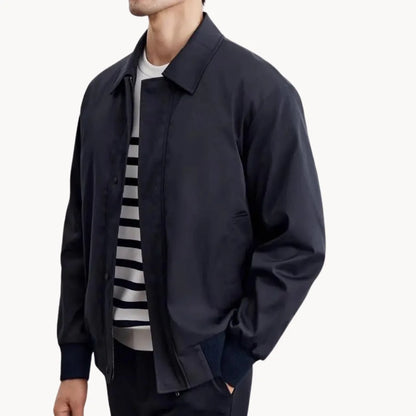 Hugo | Casual jacket with button closure and elastic hem
