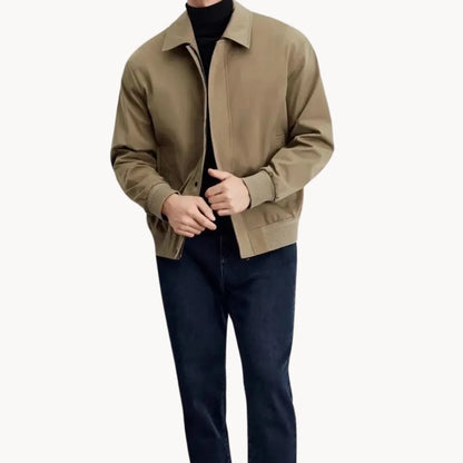 Hugo | Casual jacket with button closure and elastic hem