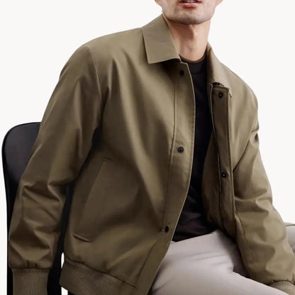 Hugo | Casual jacket with button closure and elastic hem