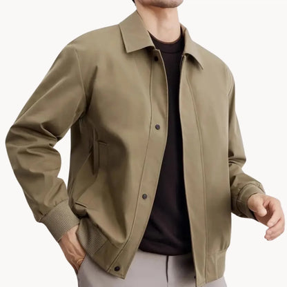 Hugo | Casual jacket with button closure and elastic hem