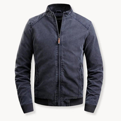 Hugo | Casual jacket with stand-up collar and zip fastening