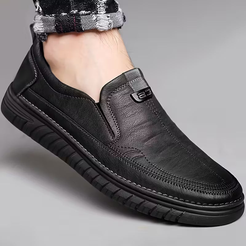 Comfortable loafers with non-slip sole