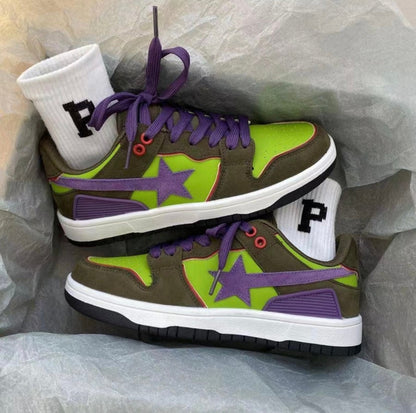 Bope | Stylish Star Sneakers