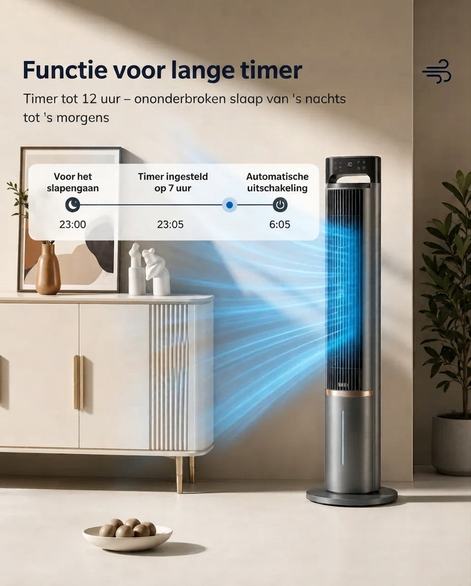 Tower Fan with Digital Display