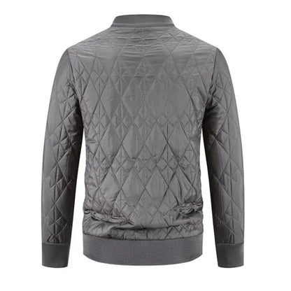 Hugo | Quilted Jacket with Zip and Round Neck