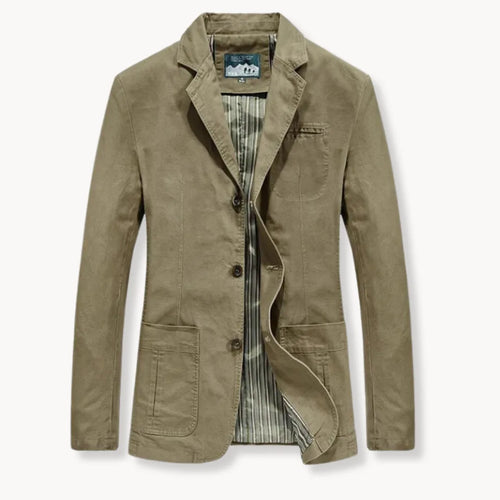 Hugo | Tailored blazer with notch lapels and front pockets