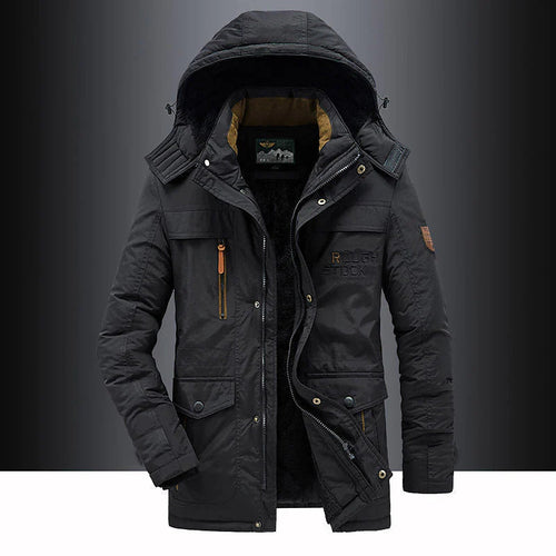 Padded Jacket with Removable Hood