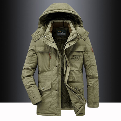 Padded Jacket with Removable Hood