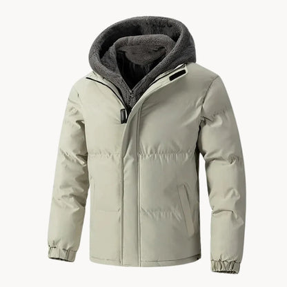 Hugo | Quilted Jacket with Hood and Elastic Cuffs